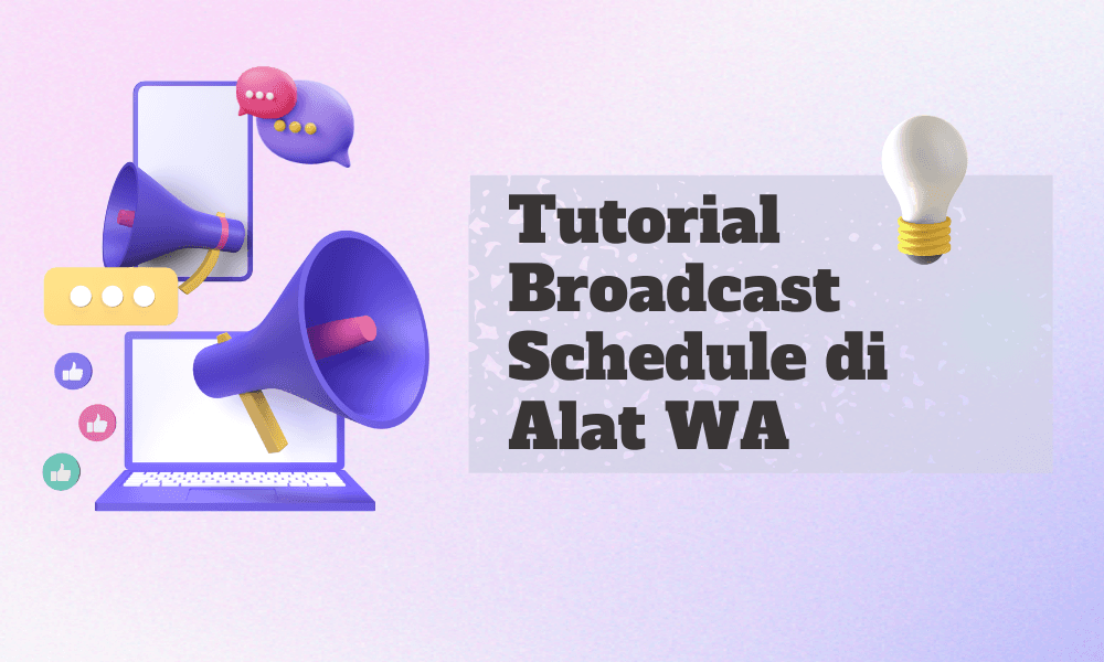 Tutorial Broadcast Schedule