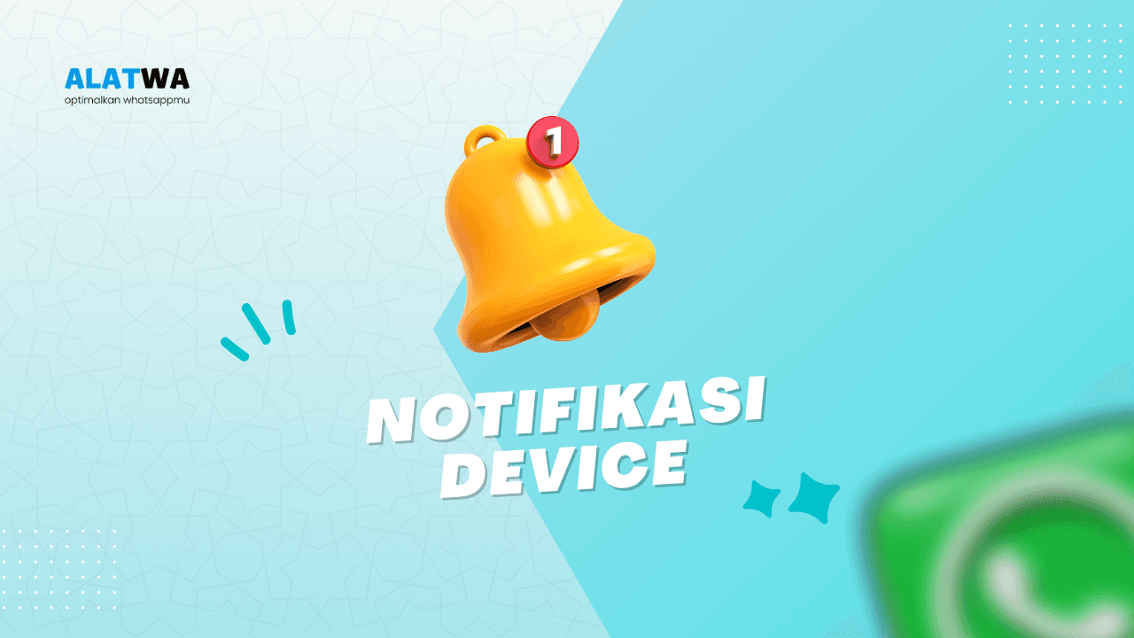 Setting Notifikasi Device Connect/Disconnect